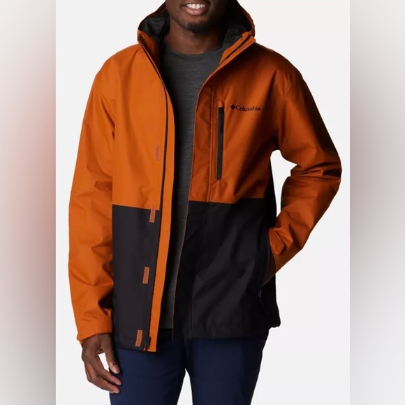 Columbia Other - Columbia Men's Hikebound™ Rain Jacket Omni-Tech. Burnt Orange. Medium